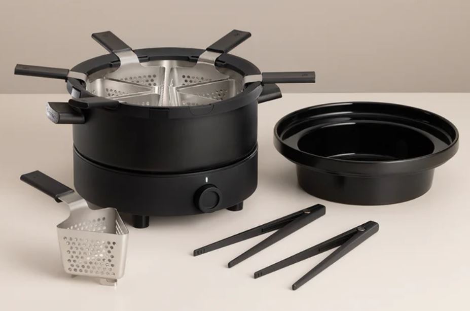 Fondussimo fondue set and grill + magazine