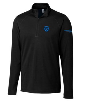 Men's Ice Half-Zip Shirt - Black