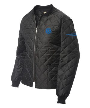 Quilted Freezer Jacket - Black